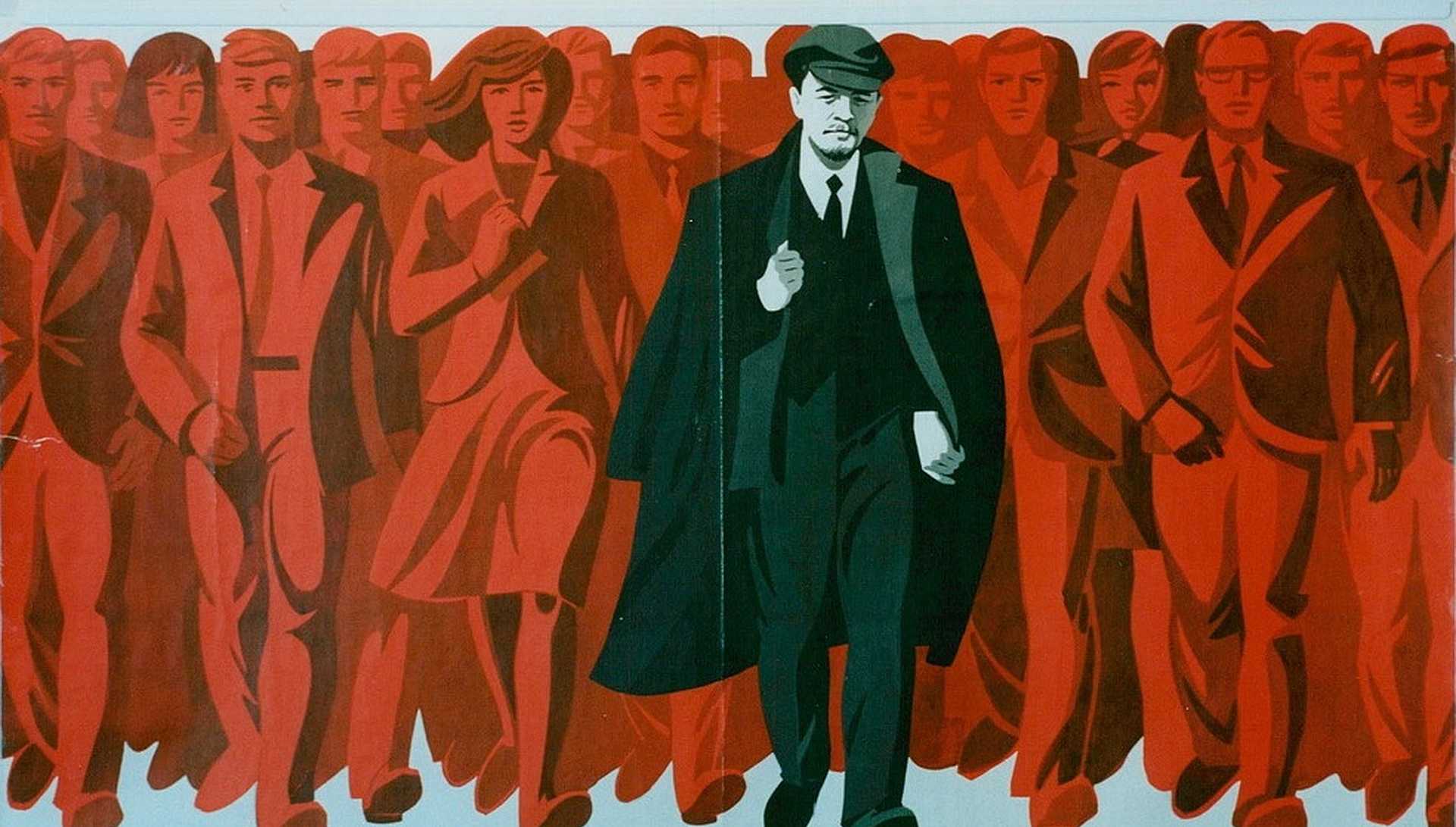 Sovietisches Propaganda-Poster